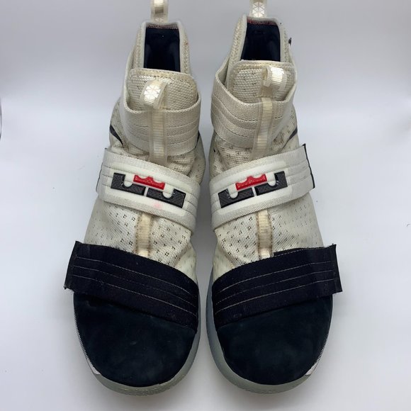 Lebron Solider 10 White Black main image 7